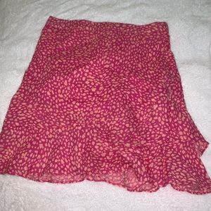GB Girls Hot Pink and Orange Skirt